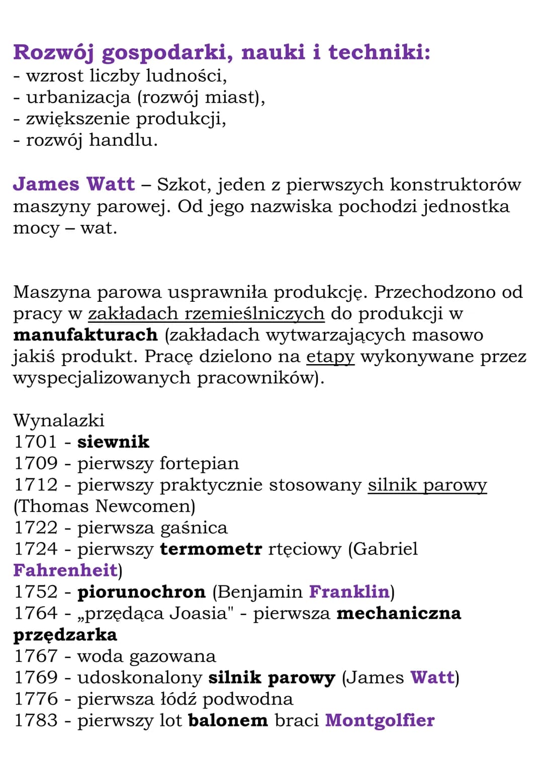 Europa i świat w XVIII
wieku
Cały dział, Dział IV
1.Kultura oświecenia
Wiek XVIII - „Stulecie świateł – epoka oświecenia
-
- postęp technicz