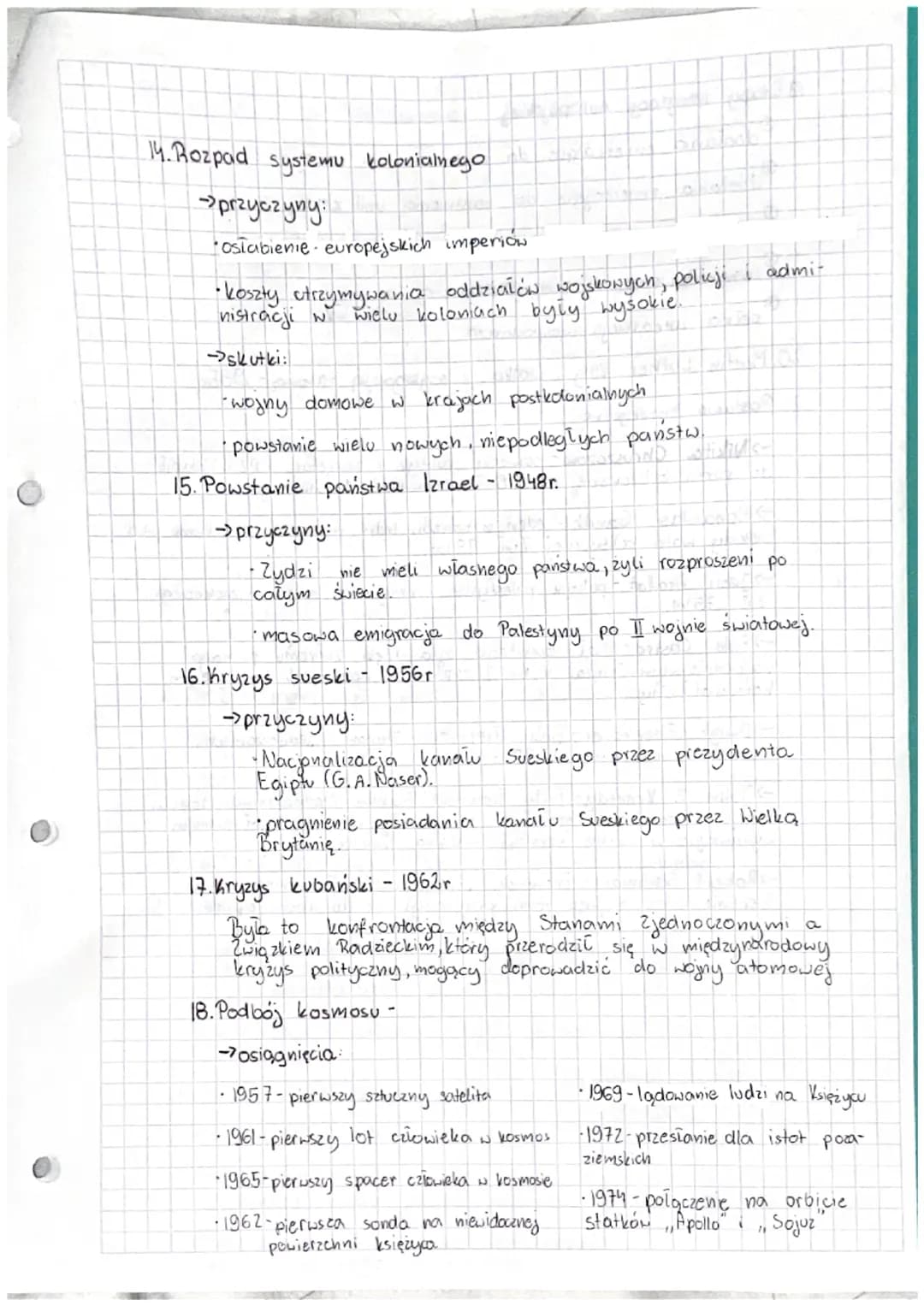 1. konferencja 2 Poczdamie
rok 1945
→postanowienia:
•otrzymanie przez ZSRS rejonu królewca
•podział Niemiec i Austrii oraz ich stolic na czt