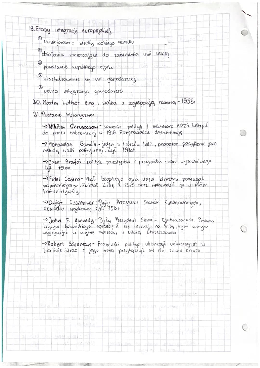 1. konferencja 2 Poczdamie
rok 1945
→postanowienia:
•otrzymanie przez ZSRS rejonu królewca
•podział Niemiec i Austrii oraz ich stolic na czt