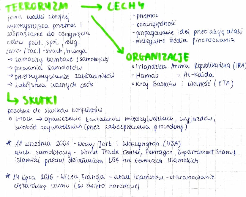 temat 4
PRZYCZYNY KONFLIKTÓW
- ekonomiczne - sprzeczne interesy / Kryzysy gospodarcze
- etniczne - grownie związane z dążeniami niepodległoś