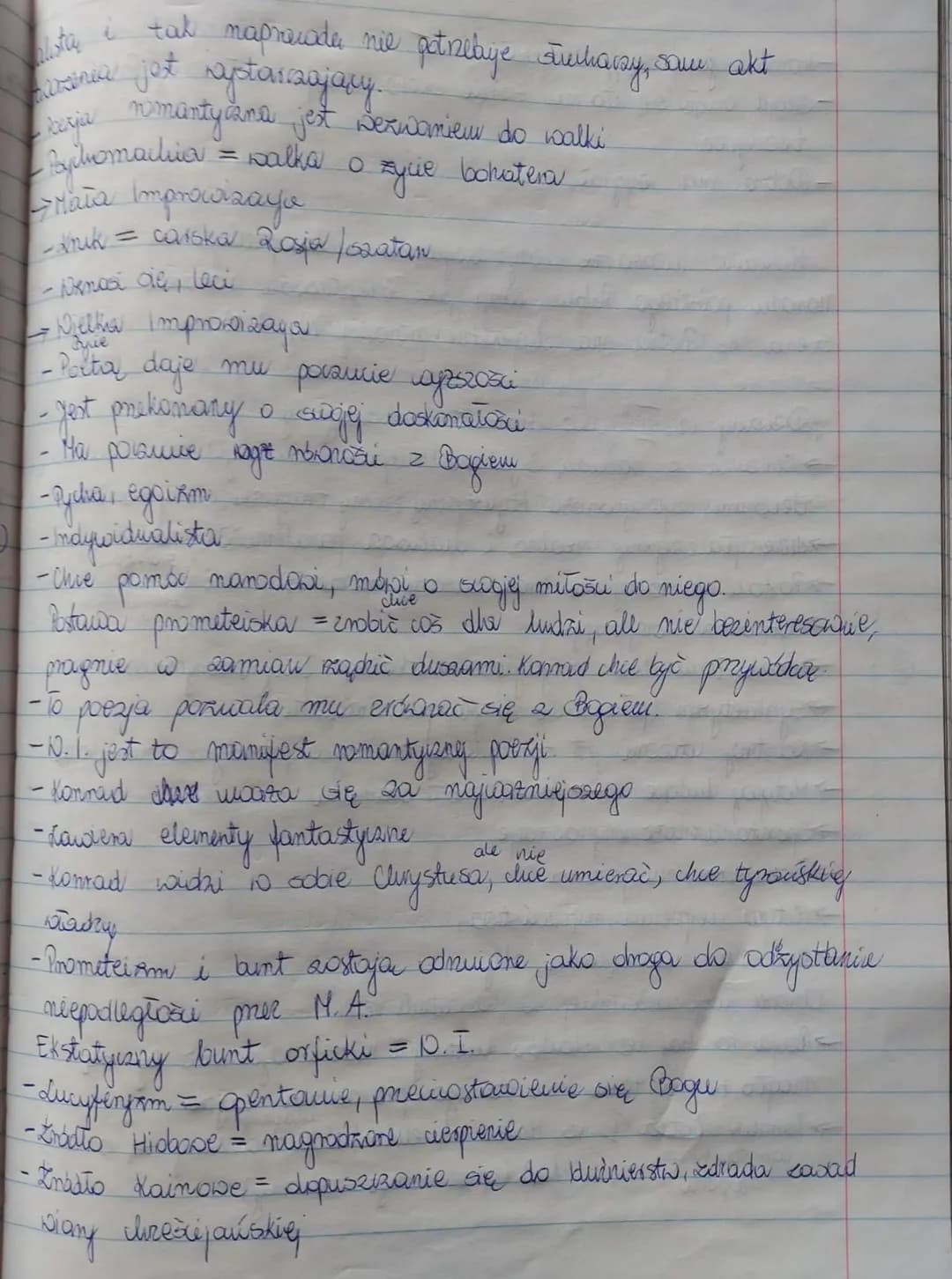 Lekja
Temat: Dziady l
-> Na baxie legend, opaciadom, wierzeń ludowych
> Homepja catavieraiństwa wy
Mickiewicza polega na tym,
zeby
= cierple