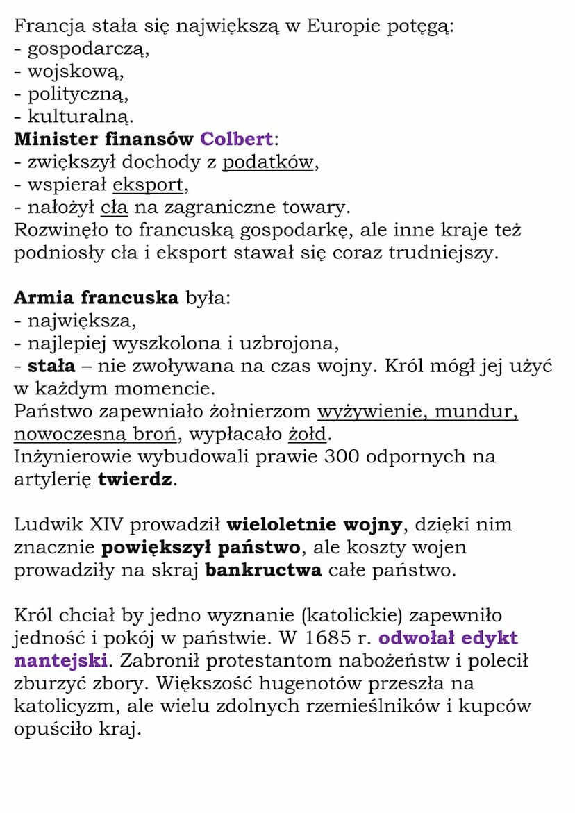 Europa i Ameryka w XVII i
XVIII wieku
Cały dział
Dział IV, kl 6, GWO
1.Absolutyzm we Francji
W latach 1562-1589 we Francji trwały wojny reli