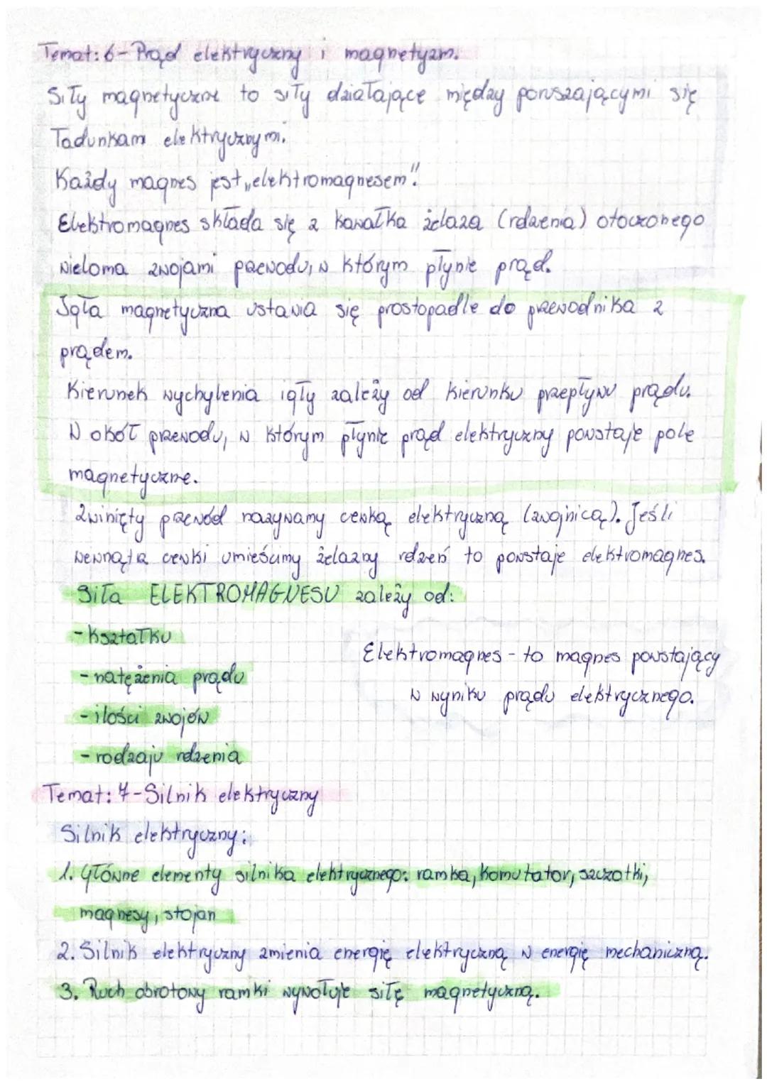 ELEKTRYCZNOŚĆ I MAGNET 42 M
Temat: 1-Opór elektryczny.
N20RY
J= f
R = //
J = bateaenie (4)
2= opór (1) - om
U= napięcie (V)
Oper przewodu za