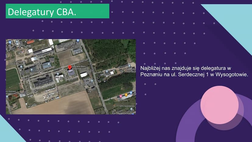 
<p>Centralne Biuro Antykorupcyjne (CBA) jest instytucją państwową zajmującą się działaniami antykorupcyjnymi. Jest to agencja współfinansow