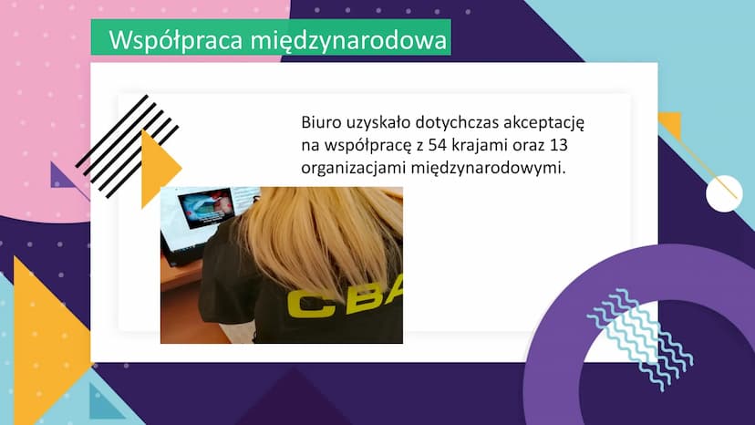 
<p>Centralne Biuro Antykorupcyjne (CBA) jest instytucją państwową zajmującą się działaniami antykorupcyjnymi. Jest to agencja współfinansow