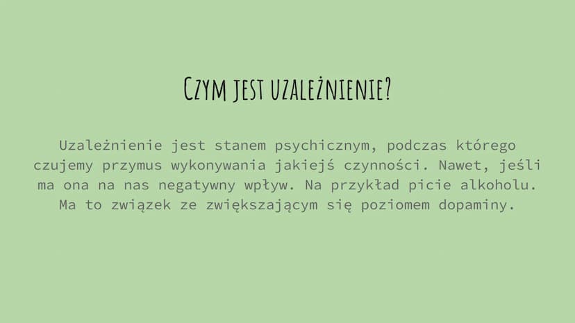WPŁYW SUBSTANCJI
PSYCHOAKTYWNYCH NA ORGANIZM
CZŁOWIEKA
Aleksandra Gurgacz CZYM SĄ SUBSTANCJE PSYCHOAKTYWNE?
Są to związki chemiczne, które
w