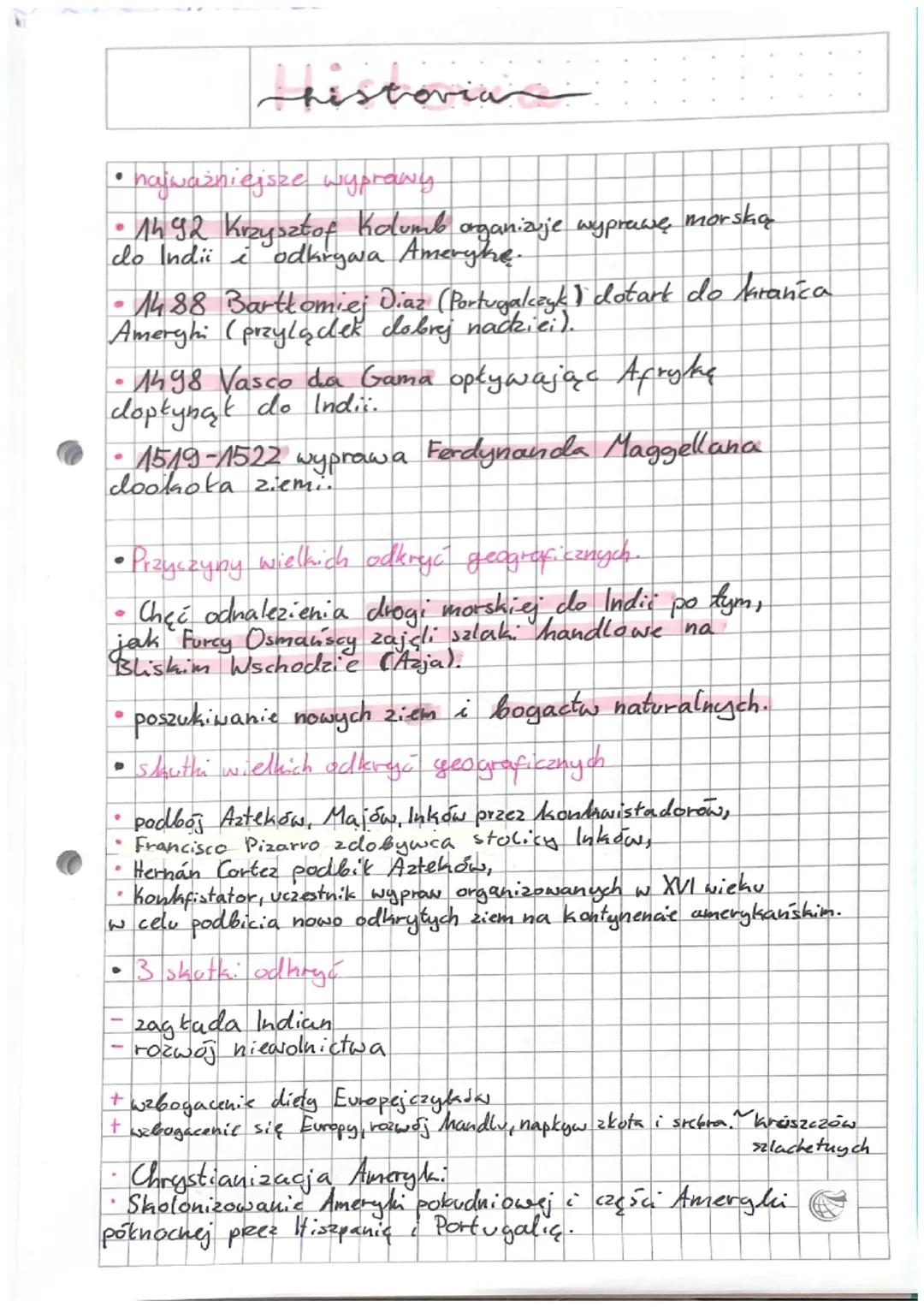 Najważniejsze wyprawy geograficzne: przyczyny, skutki i odkrywcy