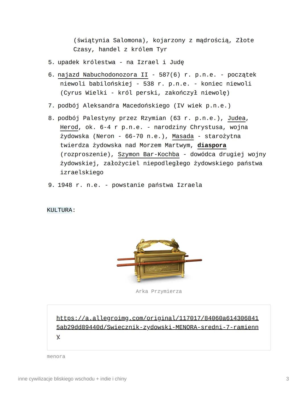 inne cywilizacje bliskiego
wschodu + indie i chiny
podręcznik
maturalne
Ⓒzeszyt
▼ FENICJA
znaczy purpurę (Kananejczycy, Dunijczycy)
CZAS
POŁ