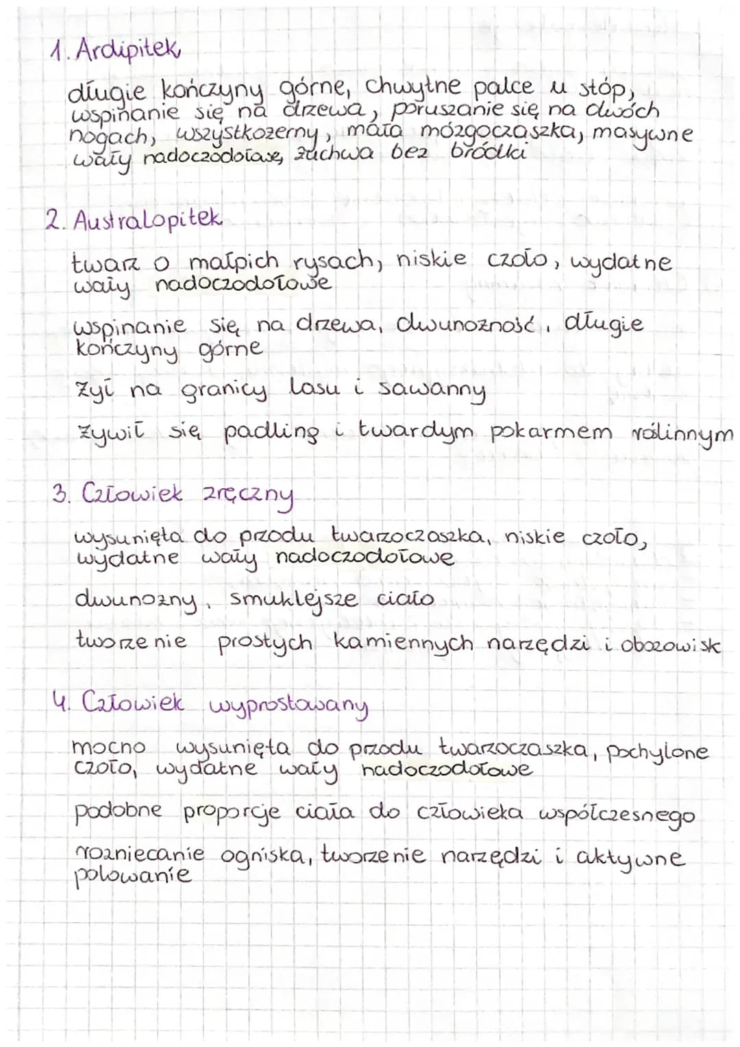ANTROPOGENEZA
Antropogeneza - procesy ewolucyjne prowadzące do
powstania gatunku człowieka rozumnego.
Człowiek nalezy do królestwa zwierząt,