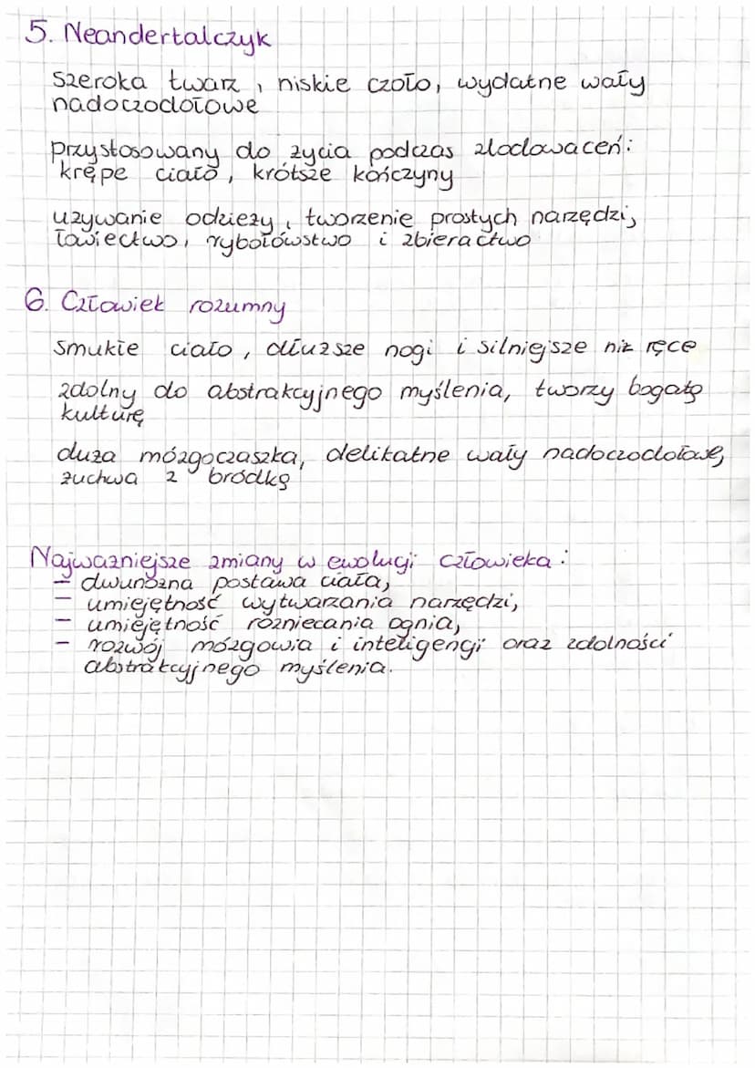ANTROPOGENEZA
Antropogeneza - procesy ewolucyjne prowadzące do
powstania gatunku człowieka rozumnego.
Człowiek nalezy do królestwa zwierząt,