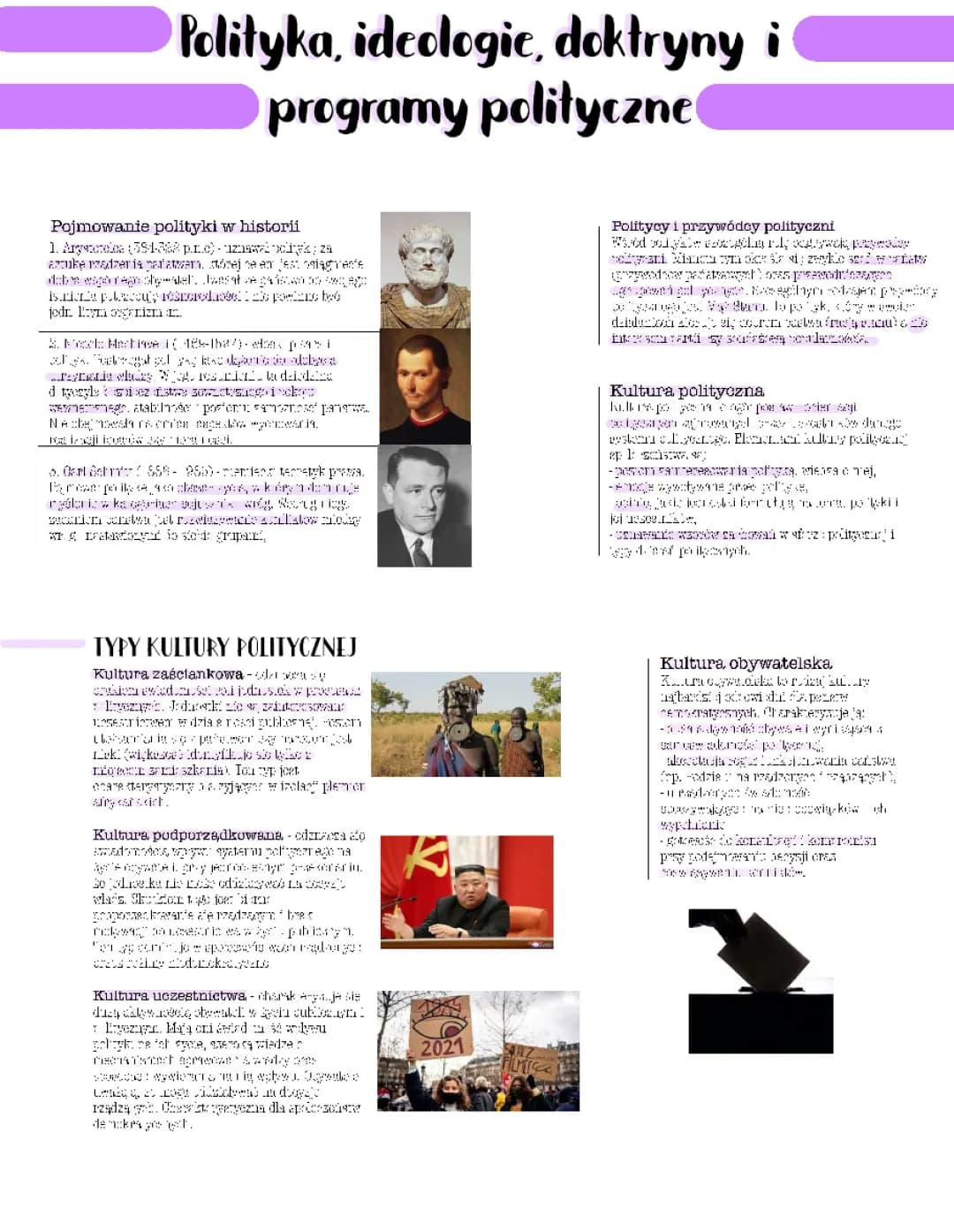Arystoteles, Ustroje Polityczne i Polska w UE - Notatki dla Młodych