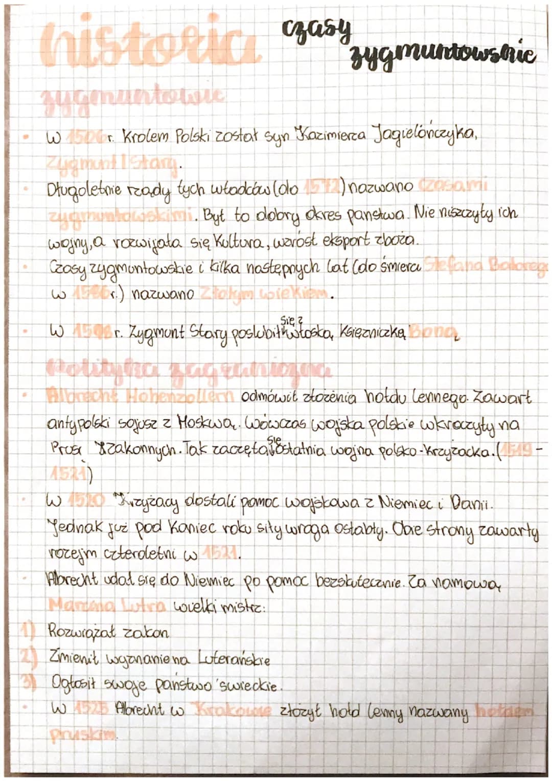 •
historia czasy
zugmuntowie
W 150 krolem Polski został syn Kazimierza Jagielończyka,
Zygmunt Stary.
Długoletnie rady tych władków (olo 2) n