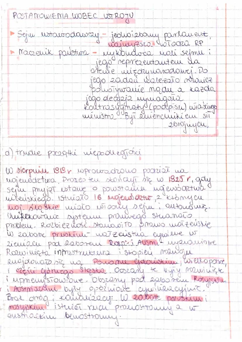 1) ODROPZEMIE RZECZYPOSPOLITEJ
7. M. 1918r - powstanie Tymiczasowego Rządu Ludowego
Republiki Polskiej
11. 11. 1918r -projęcie pmez Józefa P