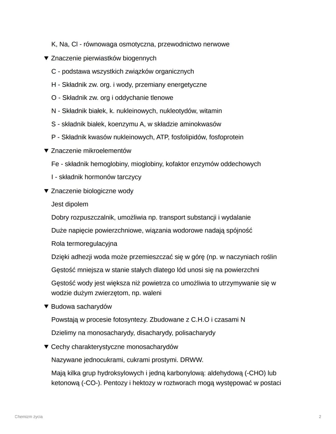 Chemizm życia
Chemizm życia
Checkbox
Trudność Średnie
@September 12, 2023
▼ Czym różni się obserwacja od doświadczenia
Obserwacja - badacz n