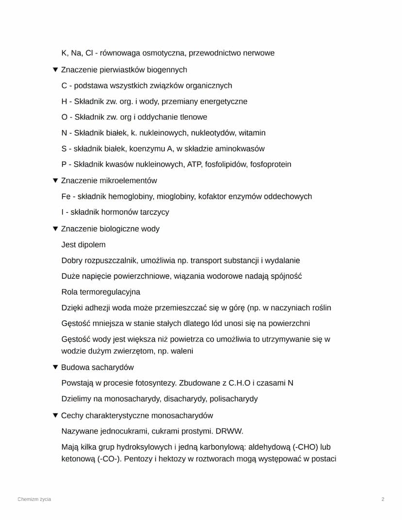 Chemizm życia
Chemizm życia
Checkbox
Trudność Średnie
@September 12, 2023
▼ Czym różni się obserwacja od doświadczenia
Obserwacja - badacz n