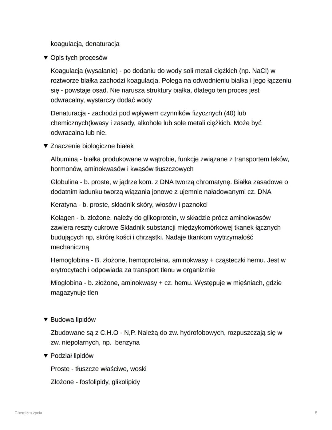 Chemizm życia
Chemizm życia
Checkbox
Trudność Średnie
@September 12, 2023
▼ Czym różni się obserwacja od doświadczenia
Obserwacja - badacz n