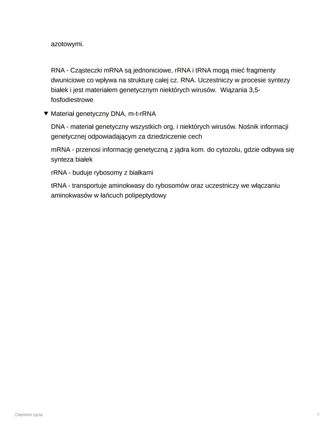 Chemizm życia
Chemizm życia
Checkbox
Trudność Średnie
@September 12, 2023
▼ Czym różni się obserwacja od doświadczenia
Obserwacja - badacz n