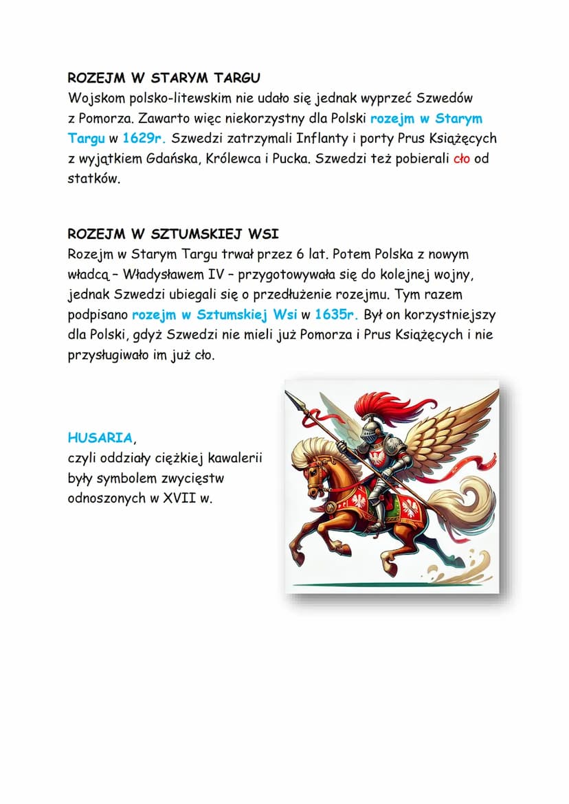 # Temat: Początek wojen ze Szwecja.
1587r. - wybranie Zygmunta III Wazę na króla Polski (1592r. -
śmierć jego ojca)

# TYTUŁ KRÓLA SZWECJI
P