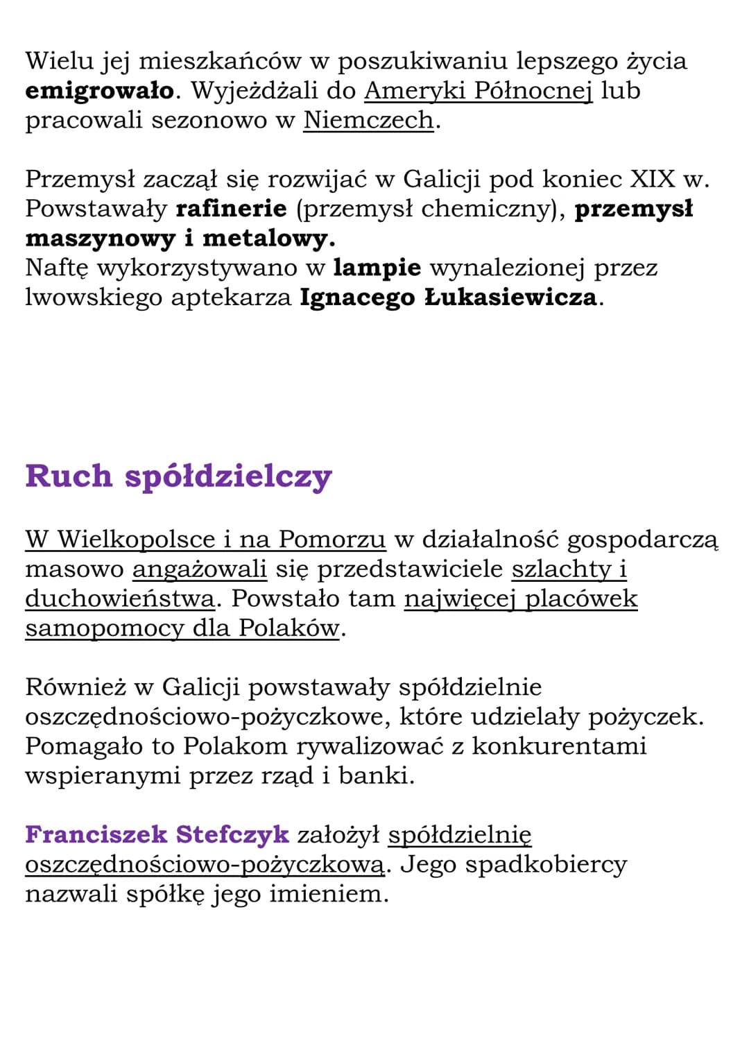 
<h2 id="rozwjgospodarczyziempolskich">Rozwój gospodarczy ziem polskich</h2>
<p>Rozwój gospodarczy ziem polskich przebiegał w różnym tempie 