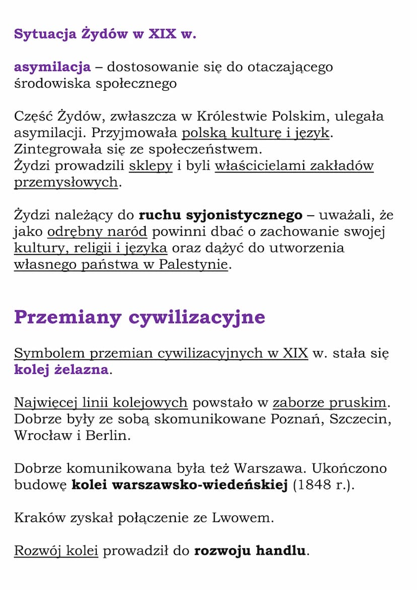 
<h2 id="rozwjgospodarczyziempolskich">Rozwój gospodarczy ziem polskich</h2>
<p>Rozwój gospodarczy ziem polskich przebiegał w różnym tempie 