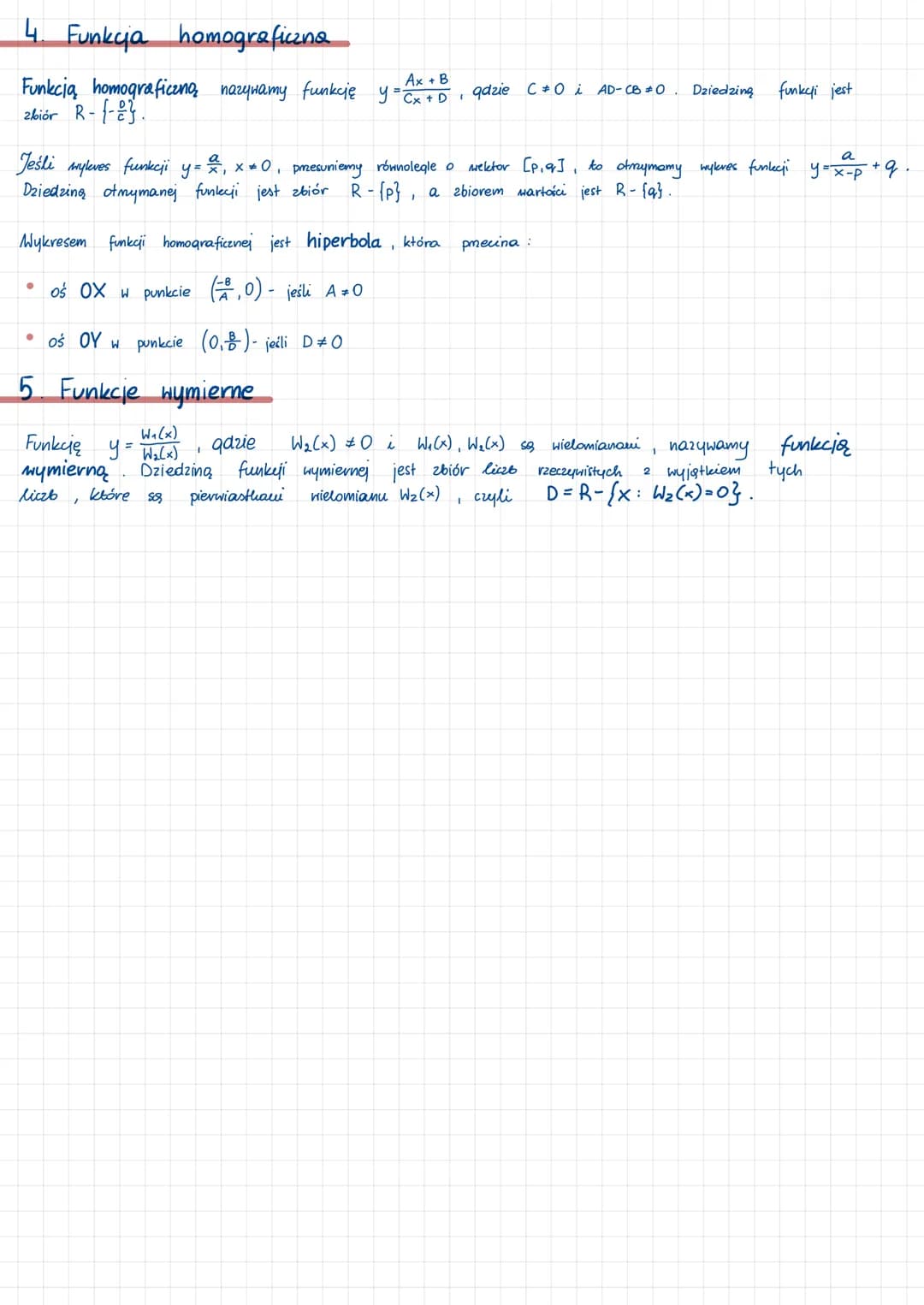Ulamki algebraiczne
1. Równania wymierne
Równaniem wymiernym z niewiadomą x nazywamy równanie, które mozna pmekształcić
qdzie W(x) oraz P(x)