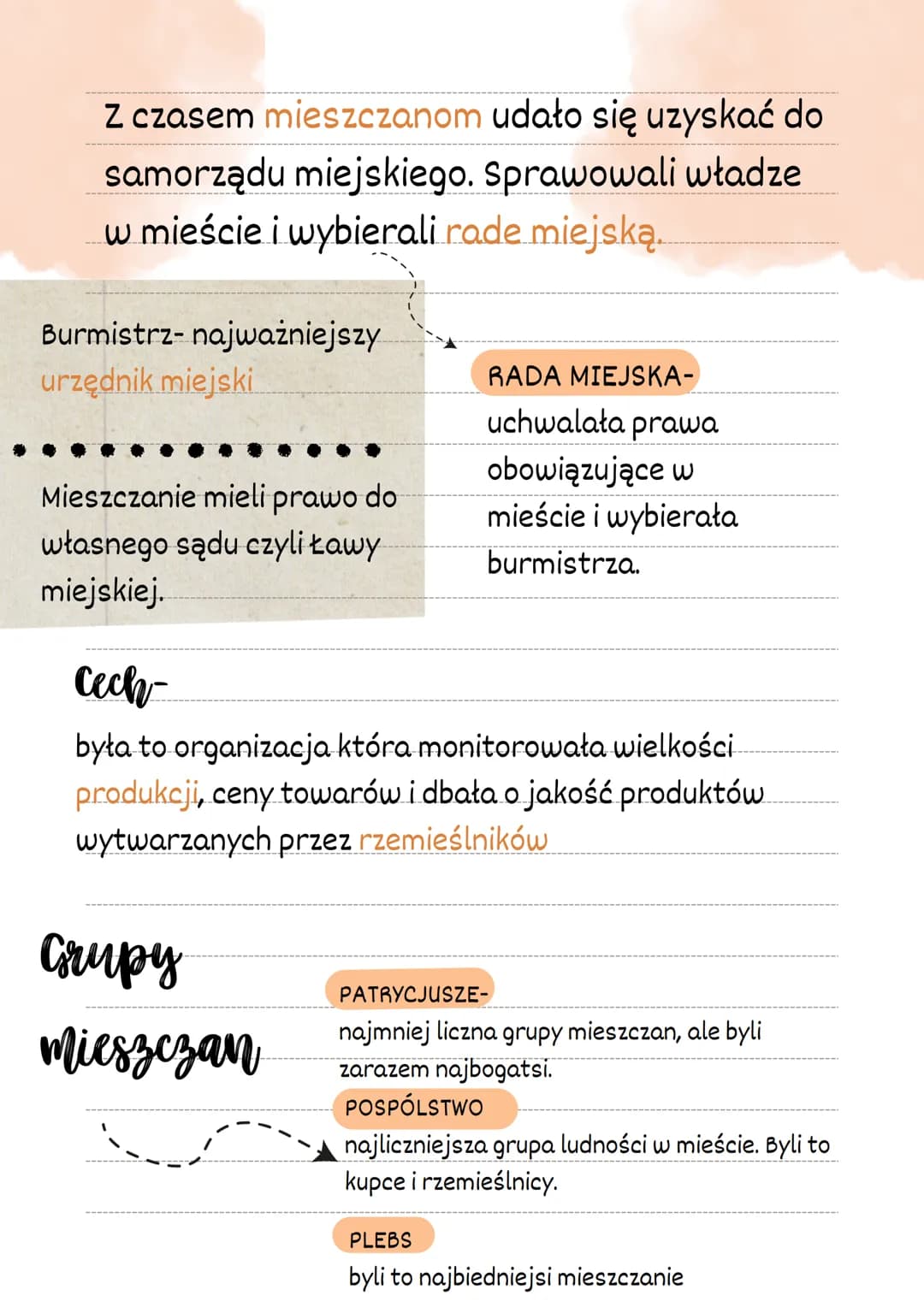średniowieczne miasto
i wies
-Początkowo miasta istniały gdzie ziemia
była pod władzą rzymian
-Na pozostałym obszarze budowano
grody
Gród to