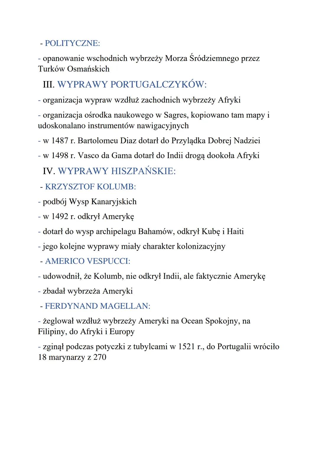 ODKRYCIA
GEOGRAFICZNE
I. GENEZA ODKRYĆ GEOGRAFICZNYCH:
- POSZERZENIE WIEDZY:
- recepcja wiedzy starożytnej za pośrednictwem Arabów
- rozpows