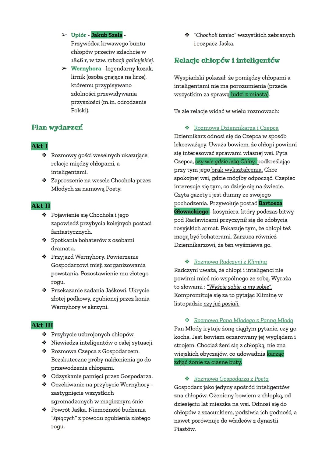 Wesele
W "Młodej Polsce" popularna była
postawa zwana ludomanią lub tez
chłopomanią, która polegała na
zafascynowaniu chłopami, ich kulturą

