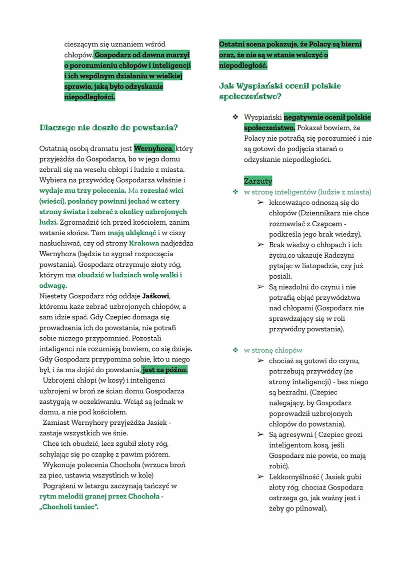 Wesele
W "Młodej Polsce" popularna była
postawa zwana ludomanią lub tez
chłopomanią, która polegała na
zafascynowaniu chłopami, ich kulturą
