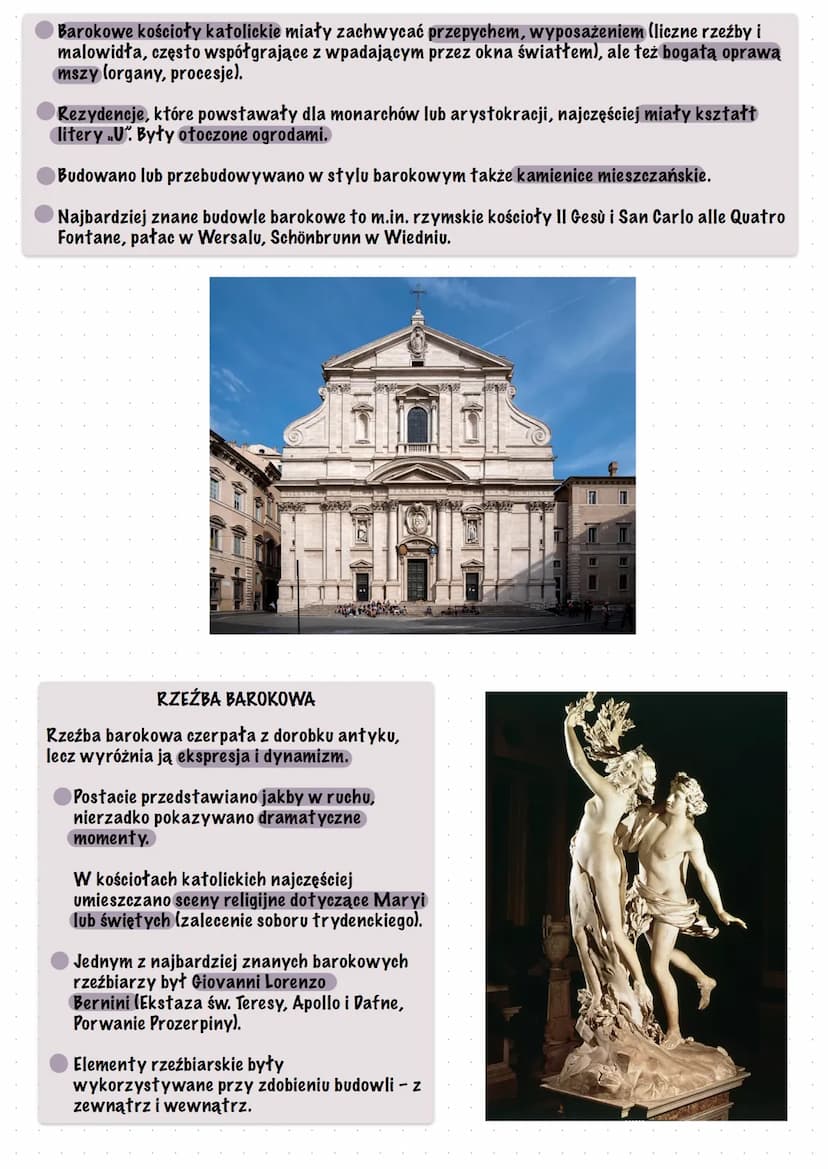
<p>Kultura Europy w XVII wieku była głównie reprezentowana przez barok, który rozwijał się w państwach katolickich. Styl ten wykorzystywano