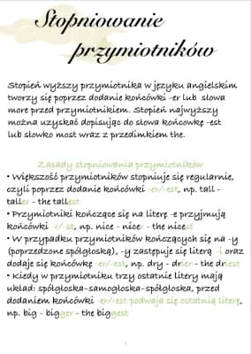 Know Stopniowanie przymiotników thumbnail