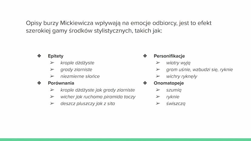 PRZYRODA Wschód słońca
W „Panu Tadeuszu" Adama Mickiewicza wschody i zachody słońca pełnią rolę symboliczną.
Przede wszystkim są swoistym ze