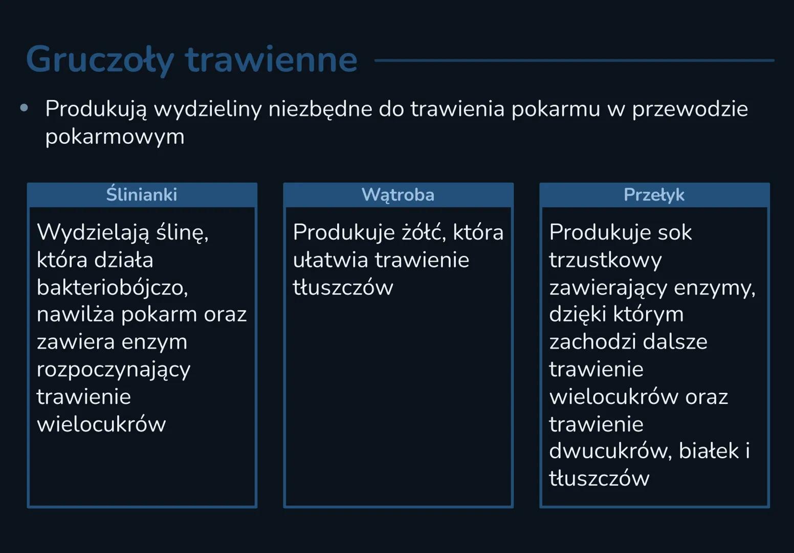 --- OCR Start ---
BUDOWA I FUNKCJE UKŁADU
POKARMOWEGO
Elementy układu pokarmowego
Przewód
pokarmowy
Gruczoły
trawienne
Przewód pokarmowy-
Je