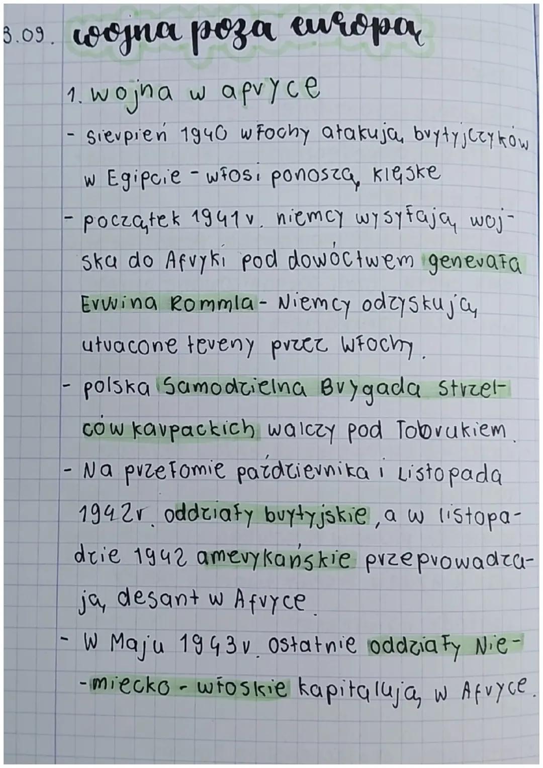 Wojna poza europą
