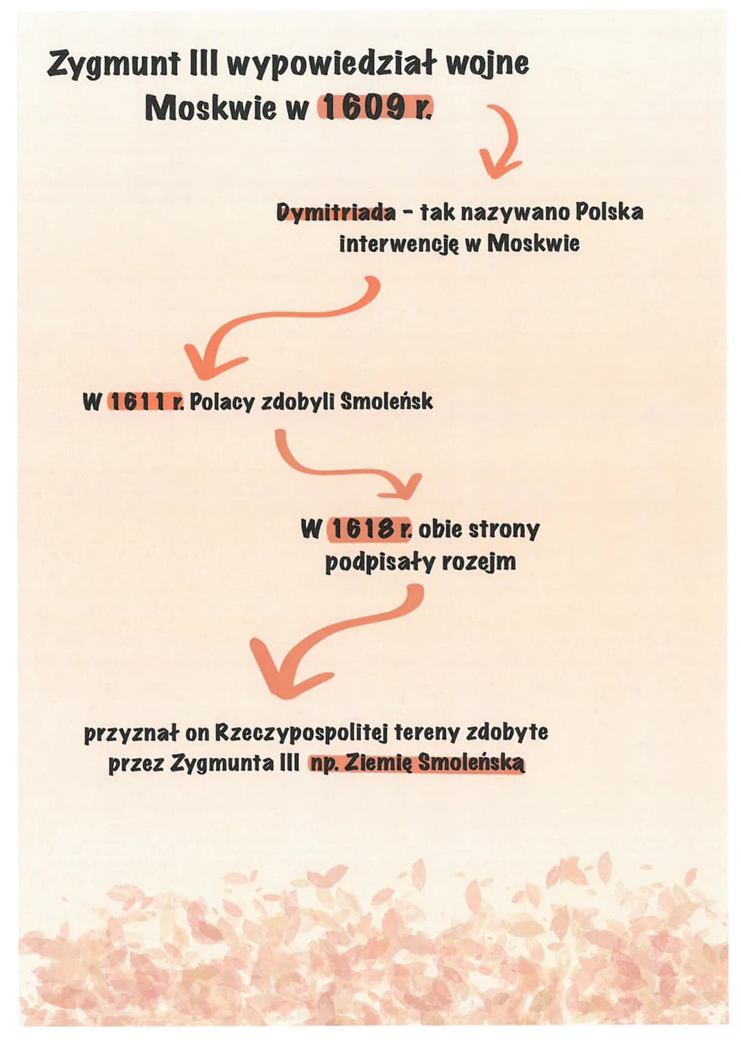 Rzeczypospolita w XVII wieku
1. Wojny ze Szwecją i z Moskwą
6
Zygmunt III Waza
- Synkróla Szwecji i
Katarzyny Jagiellonki.
- Był królem Pols