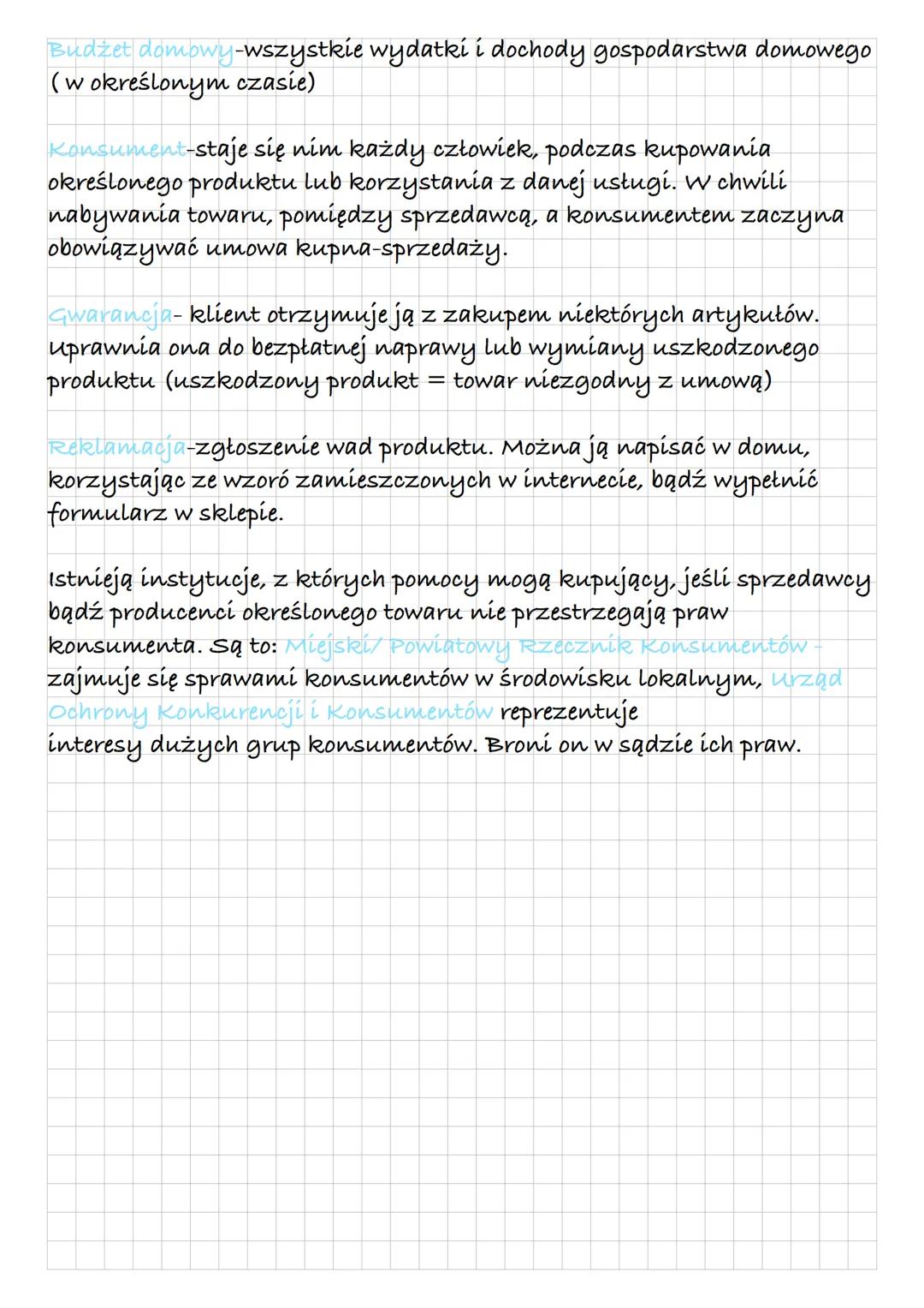 EKONOMIA
NA CO DZIEN
Członkowie gospodarstwa domowego zazwyczaj mieszkają razem,
utrzymują się ze wspólnych pieniędzy. Czasem osoby tworzące