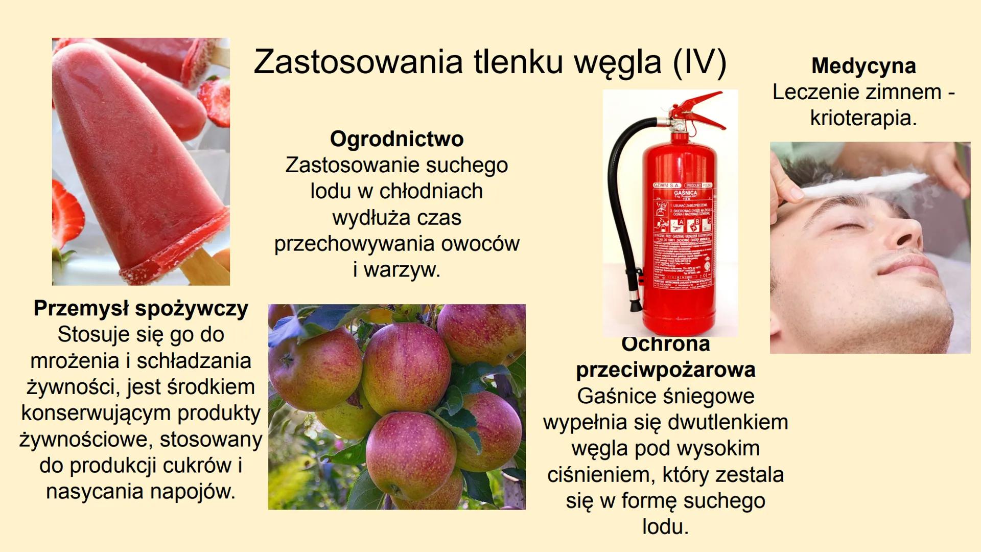 Tlenek węgla (IV)
Inaczej dwutlenek węgla (CO2) Co to takiego?
Dwutlenek węgla, czyli związek chemiczny o
nazwie chemicznej tlenek węgla (IV