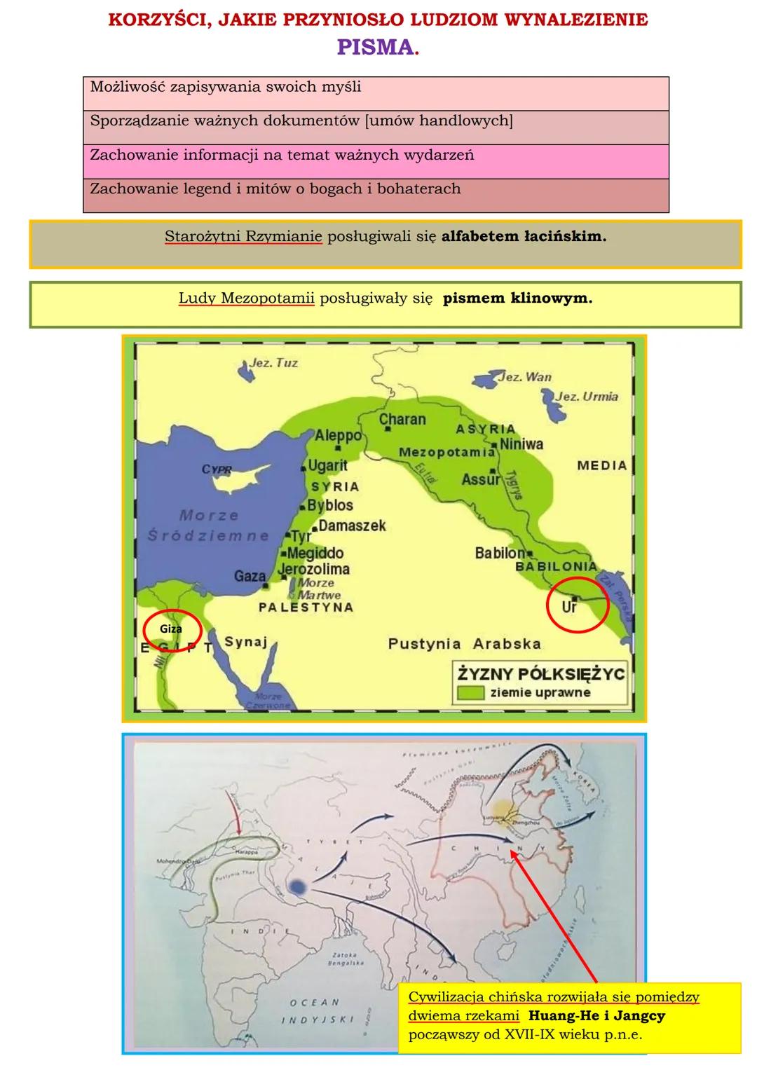 Lekcja 8

Temat: Lekcja powtórzeniowa.

ΖΑΡΑΜΙĘΤΑJ

Pierwsi ludzie pojawili się w Afryce 4 miliony lat temu.

Kodeks Hammurabiego powstał w 