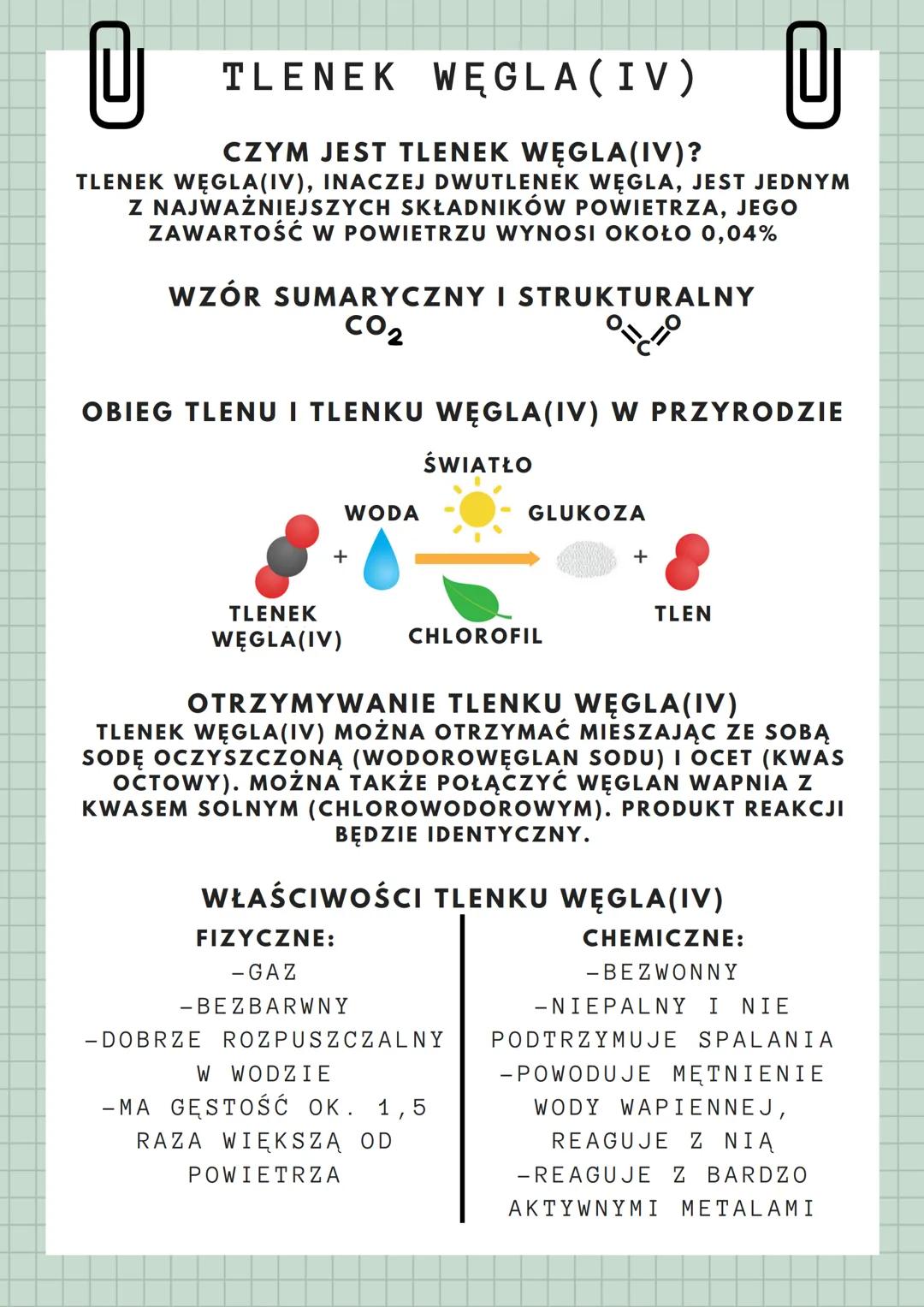 TLENEK WĘGLA(IV)
CZYM JEST TLENEK WĘGLA(IV)?
0
TLENEK WĘGLA(IV), INACZEJ DWUTLENEK WĘGLA, JEST JEDNYM
Z NAJWAŻNIEJSZYCH SKŁADNIKÓW POWIETRZA
