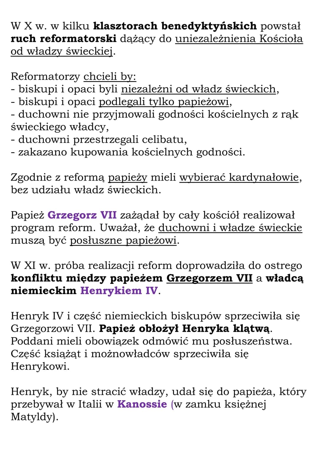 Spór cesarstwa z
papiestwem
W 962 r. Otton I odnowił Cesarstwo Rzymskie i
uzależnił od siebie papiestwo (po zbrojnym zajęciu
Rzymu).
Władcy 