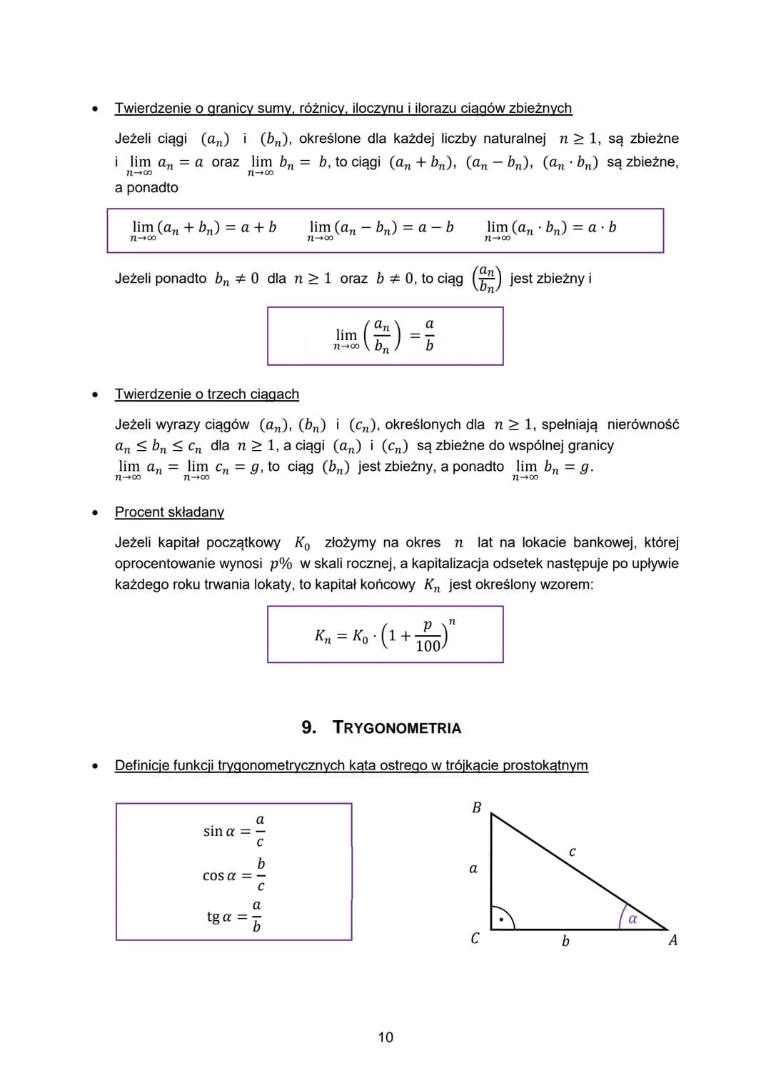 Wybrane
wzory matematyczne
na egzamin maturalny
z matematyki
CK
CENTRALNA
KOMISJA
EGZAMINACYJNA
23 Zespół redakcyjny:
Hubert Rauch (CKE)
Mar