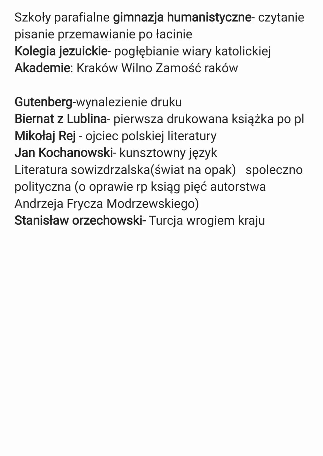 Filip kalimach- wychowawca synów Kazimierza
Jagiellończyka
Franciszek florentczyk- nadzorował przebudowę
zamku wawelskiego Ipol XVI w za Zyg