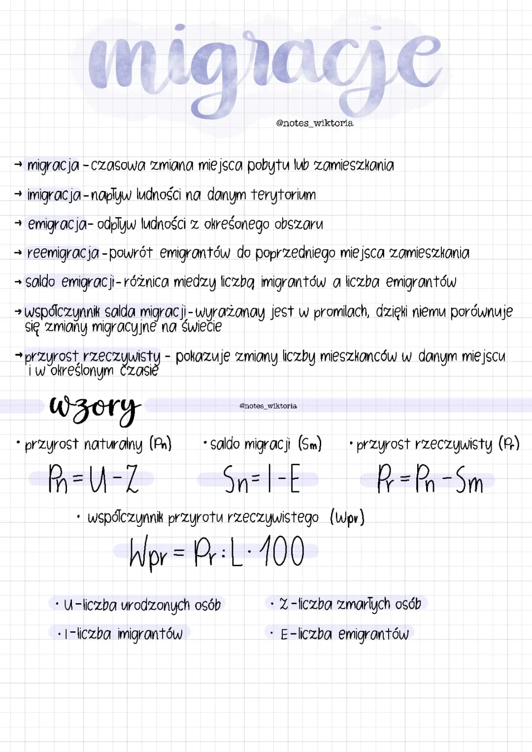 migracje