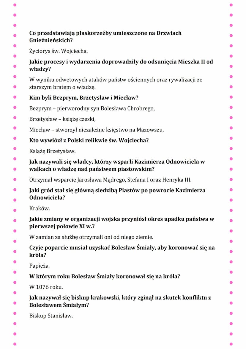 HISTORIA
Co to jest ,,kultura archeologiczna"?
Kultura archeologiczna to materialne pozostałości charakterystyczne dla
danego terytorium i c