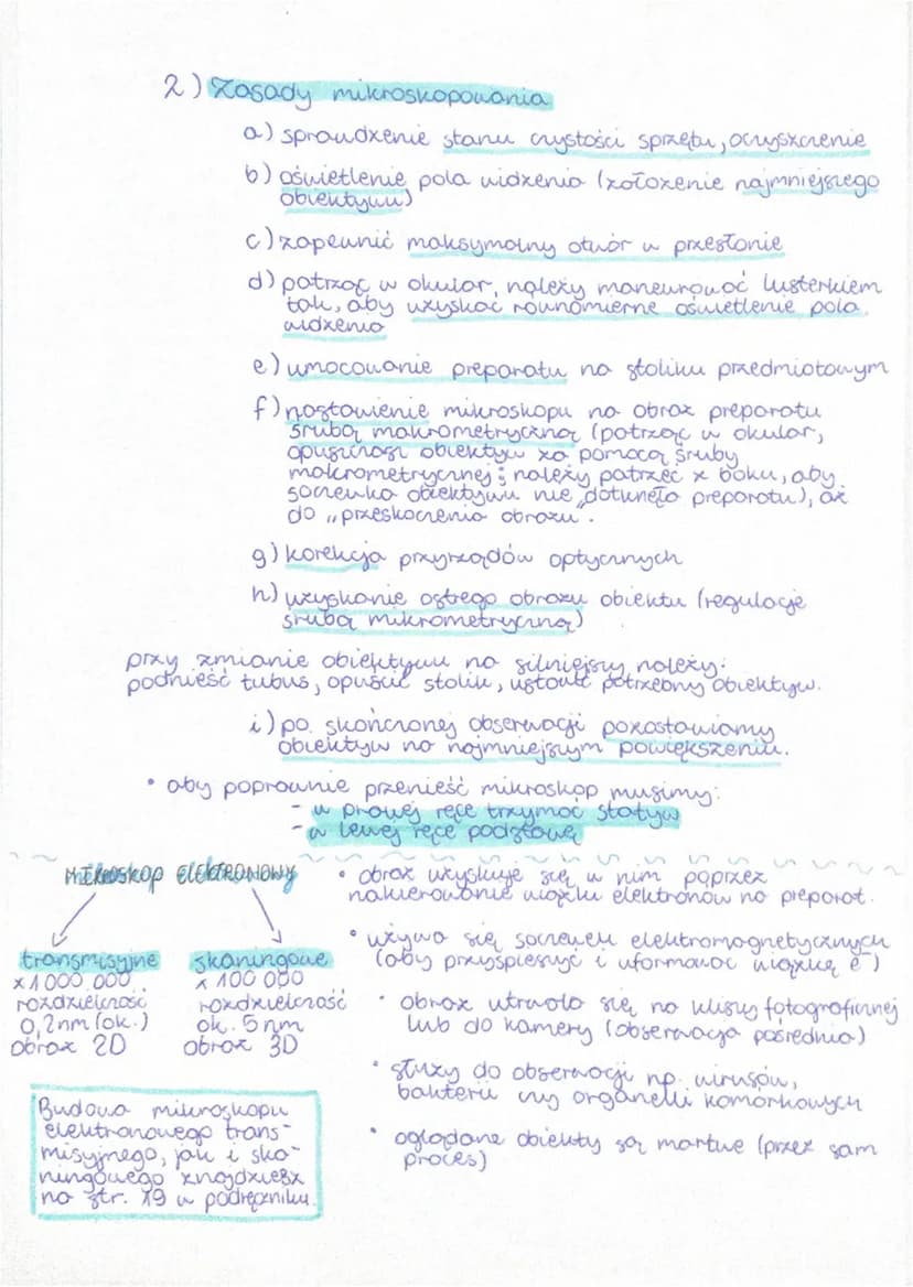 - 3-
14.09.2024r
TEMAT: Budowa i zosody działania mikroskopu optycznego.
obiektyw
kondensor
1) Budowa
Mikroskop
a) uktAD MECHANICZNY
tuous -