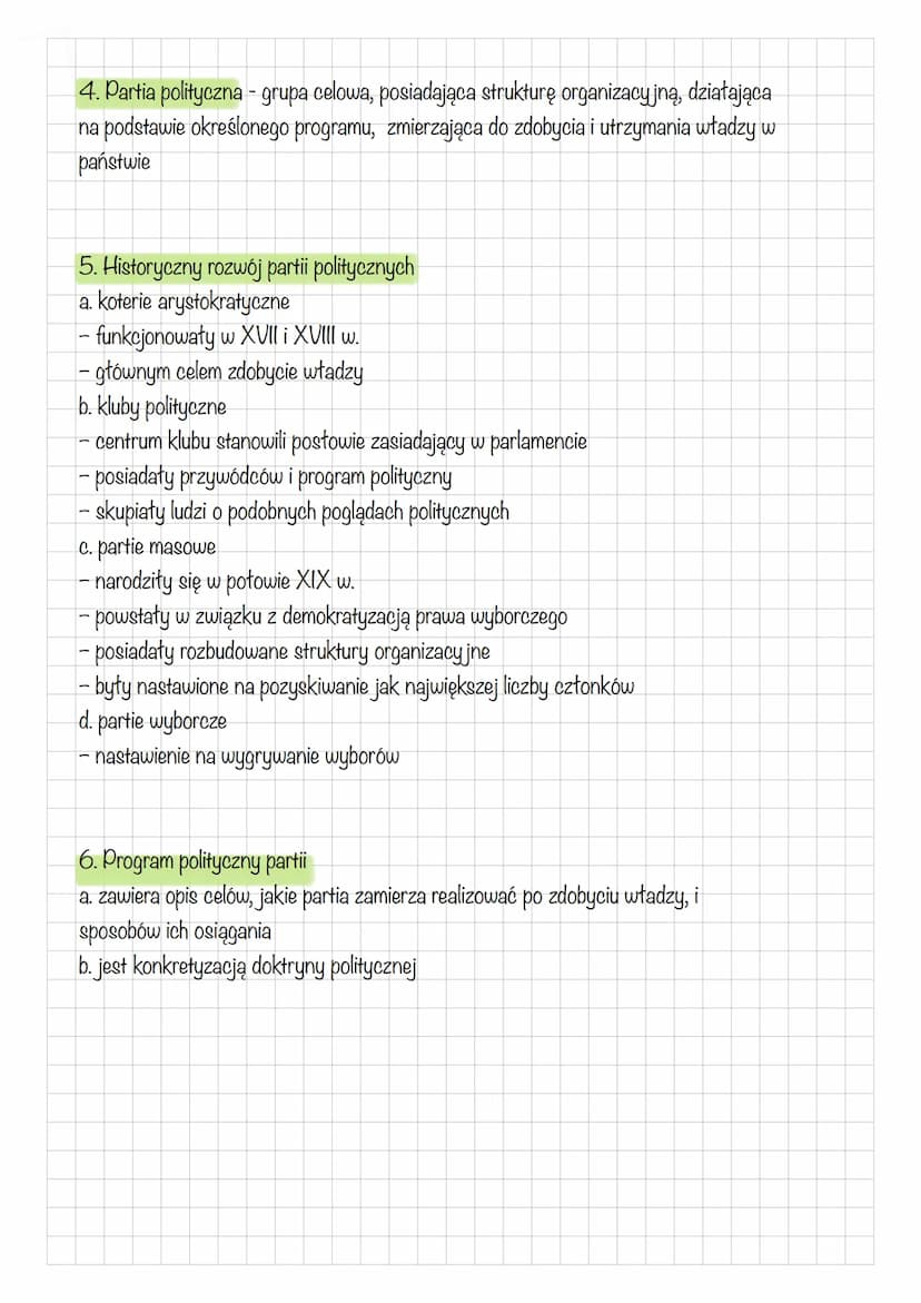 POLITYKA I PARTIE POLITYCZNE
1. Rozumienie terminu polityka
a. polityka jako sztuka rządzenia państwem
b. polityka jako sztuka wyznaczania i