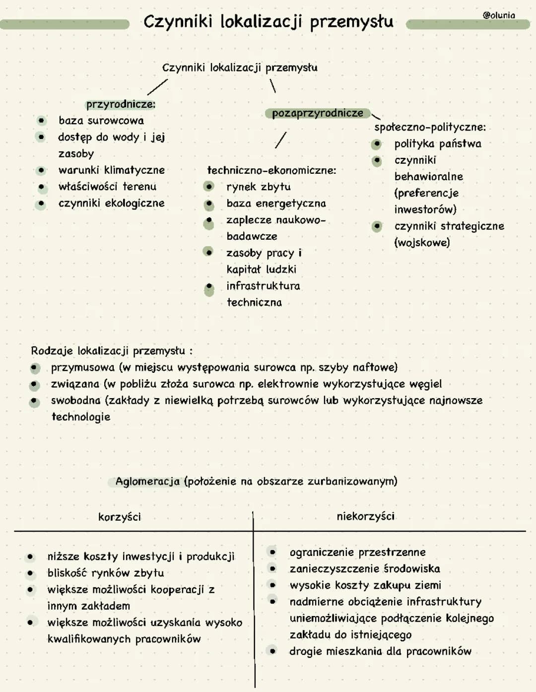 Przemysł -Czynniki lokalizacji przemysłu Geografia klasa 2 rozszerzenie 