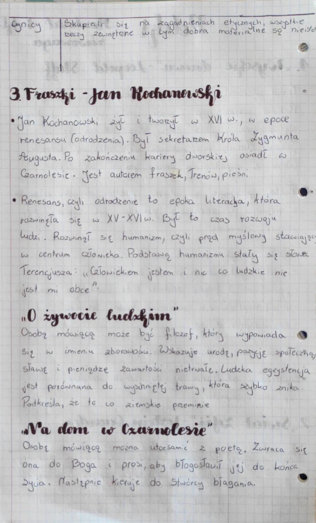 Polski
Rozdział 1 kl. 8
rówowaga

1. Wysokie drzewa" - Leopold Staff

• Temat wiersza: ukazanie piękna przyrody, jej afirmacja.
Podczas sier