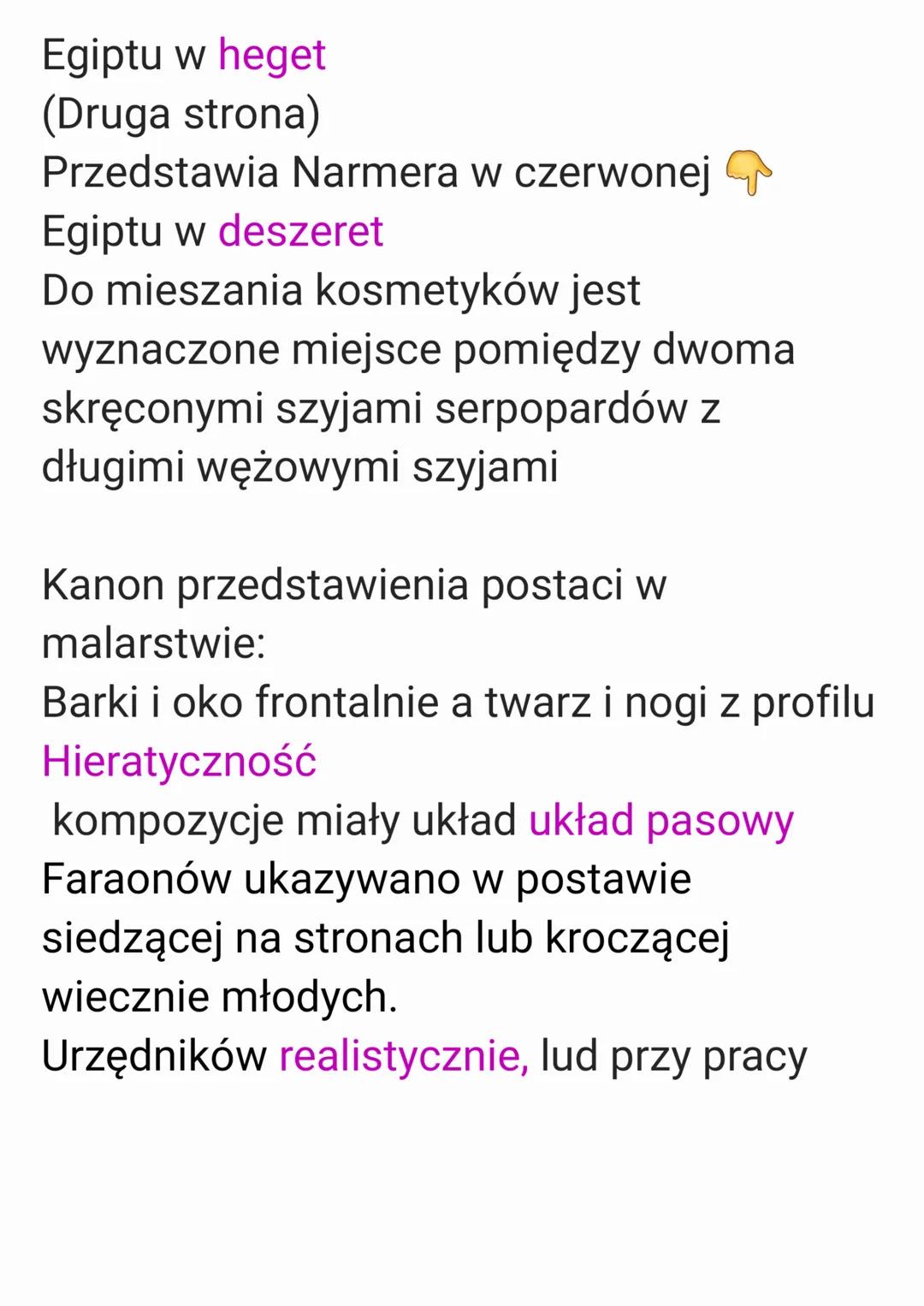 Egipt camet

Czas 4000 p.n.e-650r.

Okresy:

Predynastyczny

Początki twórczości artystycznej

Wazy

kamienne

Ceramika

malowana na biało

