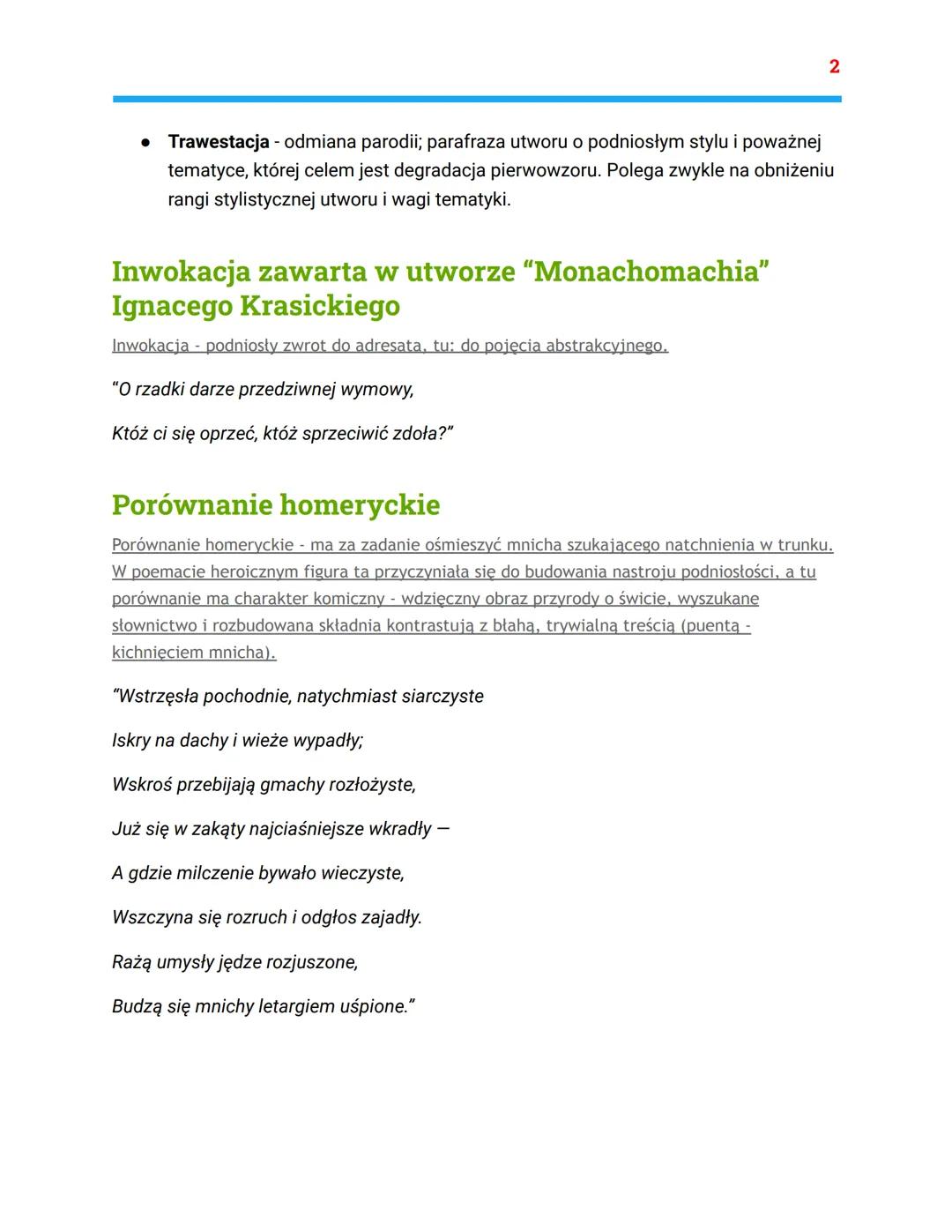 # "Monachomachia"

Ignacy Krasicki

Styl językowy a stylistyka

Styl językowy - jest sposobem kształtowania wypowiedzi polegającym na wyborz